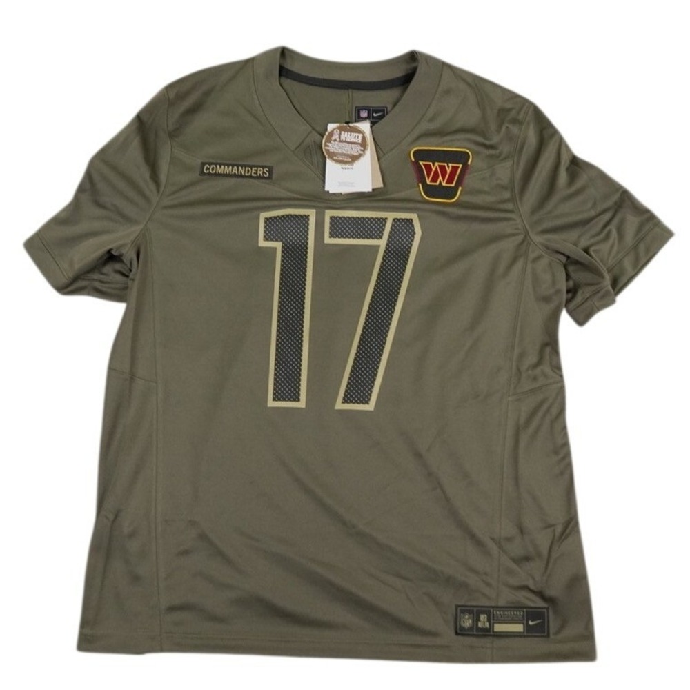 Nike Washington Commanders Jersey Men 2XL Olive Terry McLaurin Salute To Service